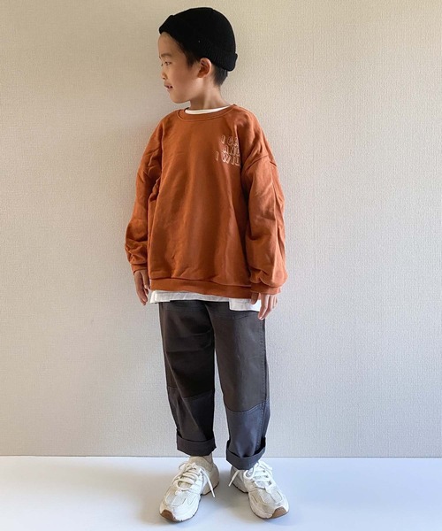 CIAOPANIC TYPY（チャオパニックティピー）の「【KIDS】ミリタリースウィッチングボリュームパンツ（その他パンツ・キッズ・チャコールグレー/カーキ・SMALL/MEDIUM/LARGE/X-LARGE/XX-LARGE）」の9枚目の写真
