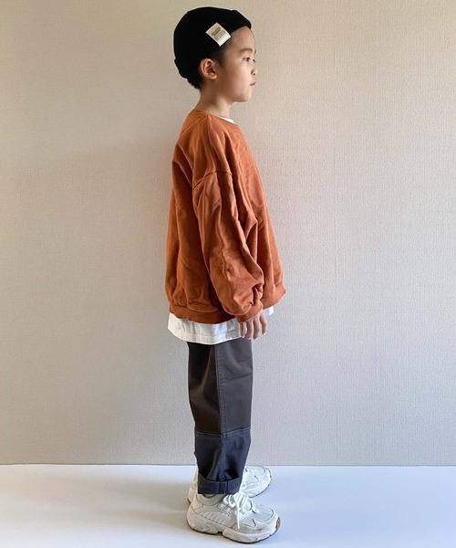 CIAOPANIC TYPY（チャオパニックティピー）の「【KIDS】ミリタリースウィッチングボリュームパンツ（その他パンツ・キッズ・チャコールグレー/カーキ・SMALL/MEDIUM/LARGE/X-LARGE/XX-LARGE）」の10枚目の写真