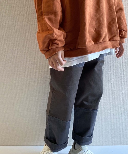 CIAOPANIC TYPY（チャオパニックティピー）の「【KIDS】ミリタリースウィッチングボリュームパンツ（その他パンツ・キッズ・チャコールグレー/カーキ・SMALL/MEDIUM/LARGE/X-LARGE/XX-LARGE）」の11枚目の写真