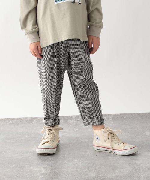 GLOBAL WORK（グローバルワーク）の「【キッズ】イージーケアクロップドパンツ/954977（その他パンツ・キッズ・カーキ/ダークブラウン/その他/ライトパープル/グレー/ブラック・140cm/100cm/110cm/160cm/130cm/150cm/120cm）」の6枚目の写真