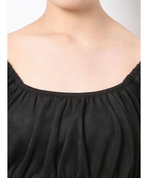 EVRIS（エヴリス）の「パフスリーブミニワンピース（ワンピース・レディース・その他1/ブラウン/ブラック・FREE）」の19枚目の写真