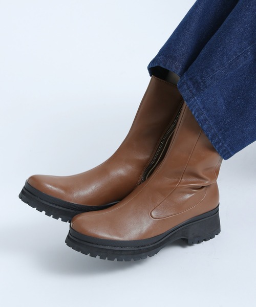 eL(エル)の「【eL】VolumeSole Boots/219365(ブーツ・レディース・ブラック/ブラウン・MEDIUM/LARGE)」の3枚目の写真