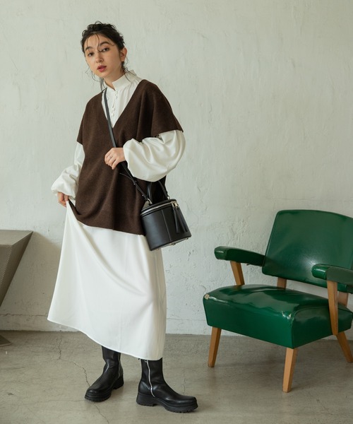 eL(エル)の「【eL】VolumeSole Boots/219365(ブーツ・レディース・ブラック/ブラウン・MEDIUM/LARGE)」の12枚目の写真