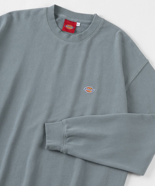 Dickies(ディッキーズ)の「【Dickies/ディッキーズ】 ワンポイント ミニロゴワッペン スウェット(スウェット・メンズ・ホワイト/ブラック/ベージュ/サックスブルー/グリーン/グレイッシュベージュ・M/L/XL)」の6枚目の写真