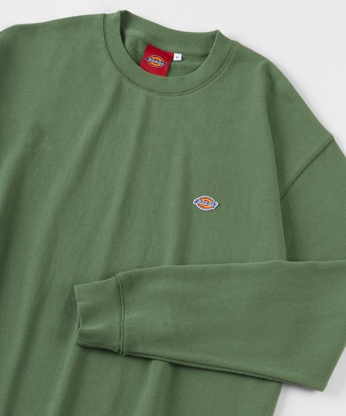 Dickies(ディッキーズ)の「【Dickies/ディッキーズ】 ワンポイント ミニロゴワッペン スウェット(スウェット・メンズ・ホワイト/ブラック/ベージュ/サックスブルー/グリーン/グレイッシュベージュ・M/L/XL)」の5枚目の写真