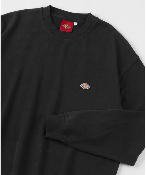 Dickies(ディッキーズ)の「【Dickies/ディッキーズ】 ワンポイント ミニロゴワッペン スウェット(スウェット・メンズ・ホワイト/ブラック/ベージュ/サックスブルー/グリーン/グレイッシュベージュ・M/L/XL)」の3枚目の写真