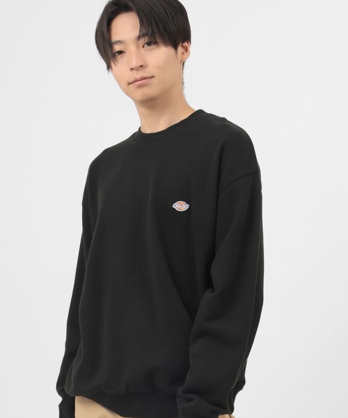 Dickies(ディッキーズ)の「【Dickies/ディッキーズ】 ワンポイント ミニロゴワッペン スウェット(スウェット・メンズ・ホワイト/ブラック/ベージュ/サックスブルー/グリーン/グレイッシュベージュ・M/L/XL)」の14枚目の写真