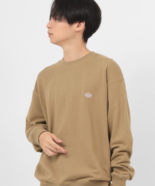 Dickies(ディッキーズ)の「【Dickies/ディッキーズ】 ワンポイント ミニロゴワッペン スウェット(スウェット・メンズ・ホワイト/ブラック/ベージュ/サックスブルー/グリーン/グレイッシュベージュ・M/L/XL)」の15枚目の写真