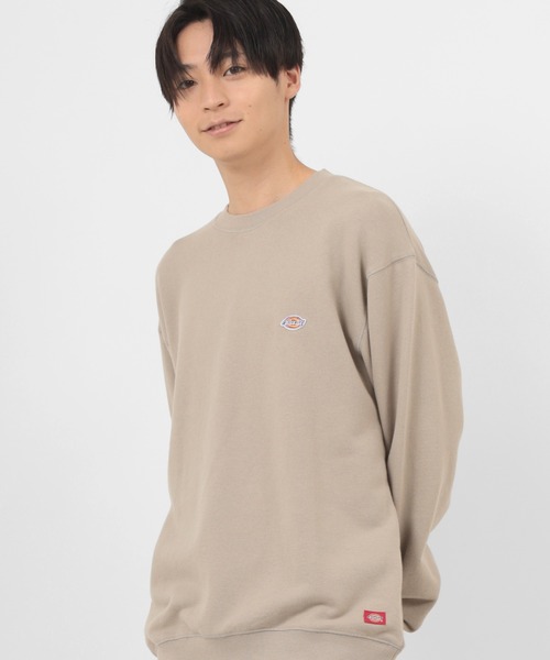 Dickies(ディッキーズ)の「【Dickies/ディッキーズ】 ワンポイント ミニロゴワッペン スウェット(スウェット・メンズ・ホワイト/ブラック/ベージュ/サックスブルー/グリーン/グレイッシュベージュ・M/L/XL)」の16枚目の写真