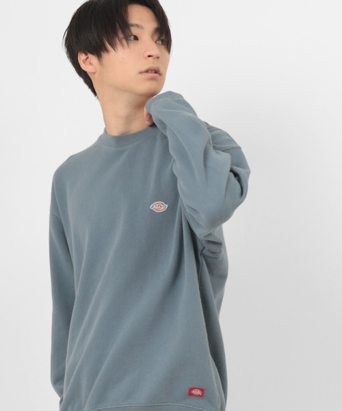 Dickies(ディッキーズ)の「【Dickies/ディッキーズ】 ワンポイント ミニロゴワッペン スウェット(スウェット・メンズ・ホワイト/ブラック/ベージュ/サックスブルー/グリーン/グレイッシュベージュ・M/L/XL)」の18枚目の写真