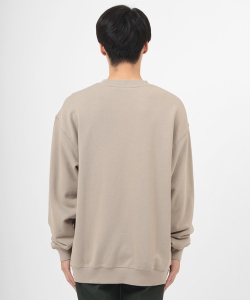 Dickies(ディッキーズ)の「【Dickies/ディッキーズ】 ワンポイント ミニロゴワッペン スウェット(スウェット・メンズ・ホワイト/ブラック/ベージュ/サックスブルー/グリーン/グレイッシュベージュ・M/L/XL)」の20枚目の写真