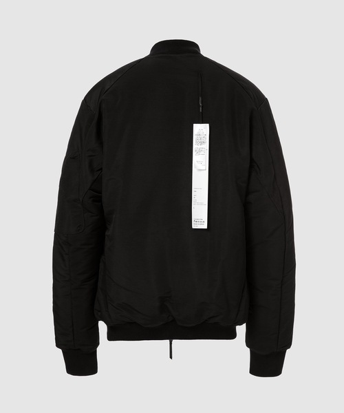 11 by Boris Bidjan Saberi ( ボリスビジャンサベリ)の「J3_JACKET(MA-1・メンズ・ブラック・LARGE)」の6枚目の写真
