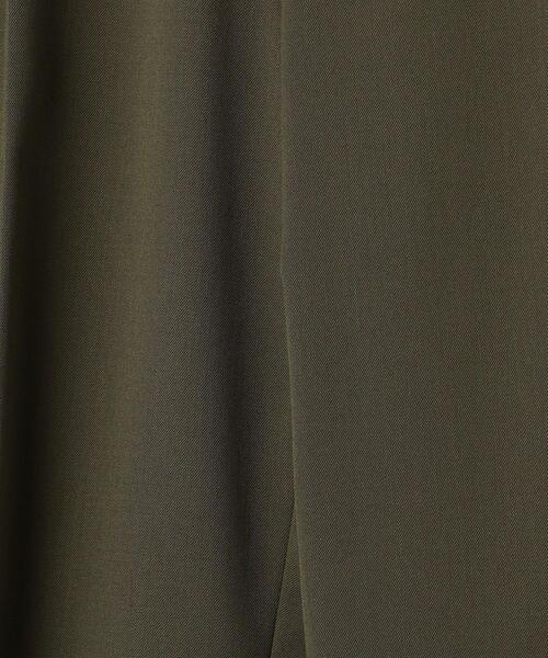 BEAUTY&YOUTH UNITED ARROWS（ビューティーアンドユースユナイテッドアローズ）の「BY タックイージー ワイドストレートパンツ -ウォッシャブル-（その他パンツ・レディース・レッド/オフホワイト/オリーブ・S/M）」の20枚目の写真