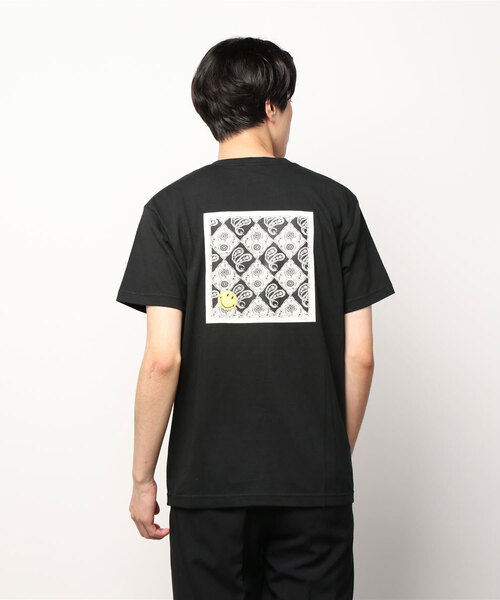 MANASTASH（マナスタッシュ）の「MANASTASH/マナスタッシュ　JAIPUR SMILE TEE（Tシャツ/カットソー・メンズ・ホワイト/ブラック・LARGE/MEDIUM）」の5枚目の写真