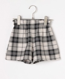 b・ROOM | チェックキュロットパンツ【PTPR】(その他パンツ)