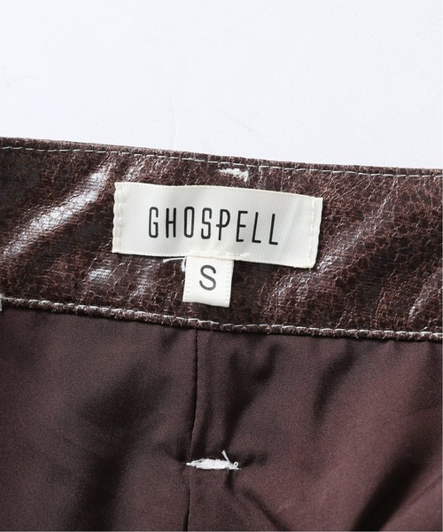 GHOSPELL(ゴスペル)の「【GHOSPELL/ゴスペル】 Knight Faux Leather trousers(その他パンツ・レディース・ブラウン・FREE)」の20枚目の写真