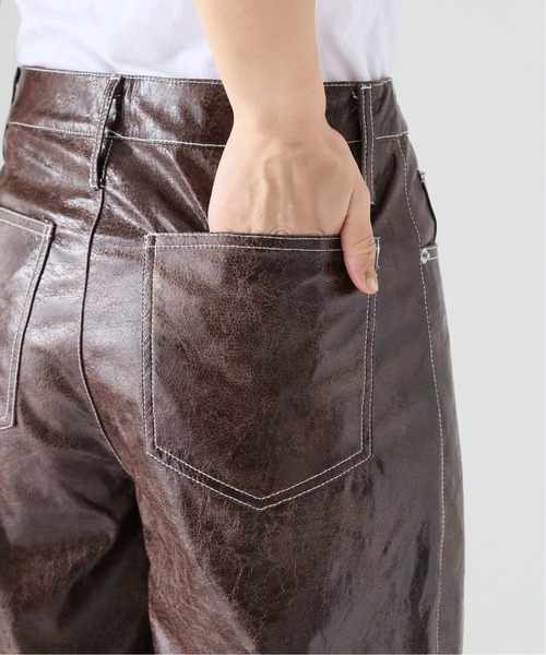 GHOSPELL(ゴスペル)の「【GHOSPELL/ゴスペル】 Knight Faux Leather trousers(その他パンツ・レディース・ブラウン・FREE)」の19枚目の写真