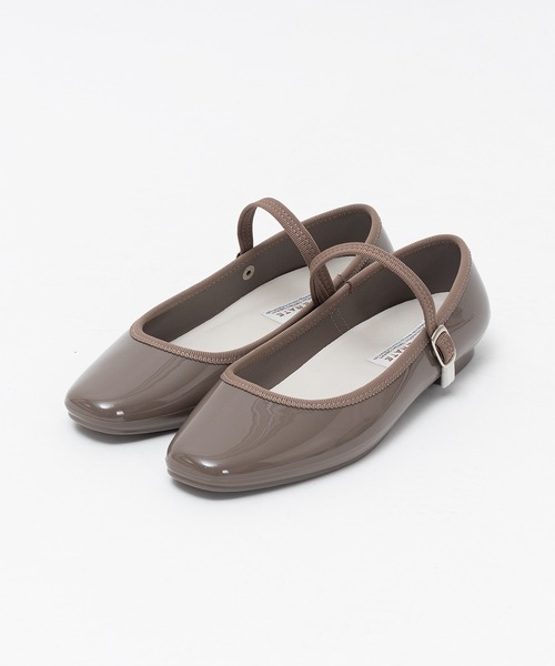 TEMPERATE(テンパレイト)の「TEMPERATE / テンパレイト MARTA マルタ レインバレエシューズ レインシューズ レインパンプス SYI(レインシューズ・レディース・キャメル/ブラック/グレー/ネイビー/ブルー系その他/ライトグレー/タン・37/40/41/38/39/36)」の4枚目の写真