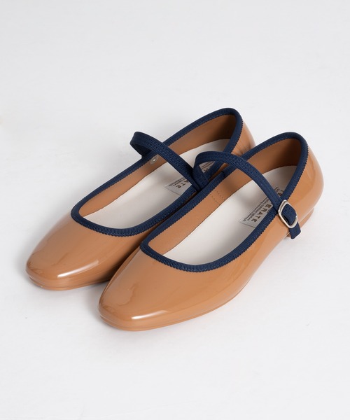 TEMPERATE(テンパレイト)の「TEMPERATE / テンパレイト MARTA マルタ レインバレエシューズ レインシューズ レインパンプス SYI(レインシューズ・レディース・キャメル/ブラック/グレー/ネイビー/ブルー系その他/ライトグレー/タン・37/40/41/38/39/36)」の5枚目の写真