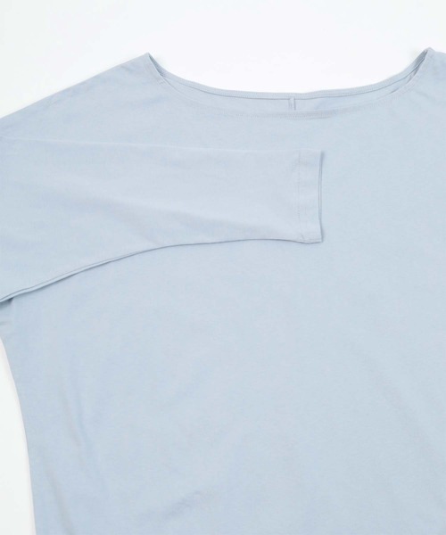 SEA DRESS（シードレス）の「ｵｰﾊﾞｰｻｲｽﾞﾄﾞﾙﾏﾝﾖｶﾞﾛﾝｸﾞTｼｬﾂ（Tシャツ/カットソー・レディース・オフホワイト/チャコール/サックスブルー/オレンジ系その他・S/M/L）」の21枚目の写真