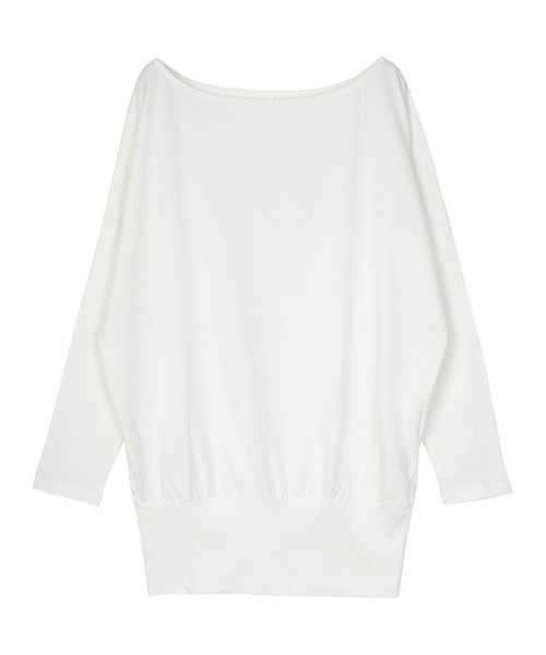 SEA DRESS（シードレス）の「ｵｰﾊﾞｰｻｲｽﾞﾄﾞﾙﾏﾝﾖｶﾞﾛﾝｸﾞTｼｬﾂ（Tシャツ/カットソー・レディース・オフホワイト/チャコール/サックスブルー/オレンジ系その他・S/M/L）」の10枚目の写真