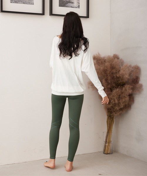 SEA DRESS（シードレス）の「ｵｰﾊﾞｰｻｲｽﾞﾄﾞﾙﾏﾝﾖｶﾞﾛﾝｸﾞTｼｬﾂ（Tシャツ/カットソー・レディース・オフホワイト/チャコール/サックスブルー/オレンジ系その他・S/M/L）」の19枚目の写真