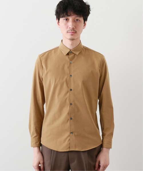 417 EDIFICE（フォーワンセブンエディフィス）の「Primeflex / プライムフレックス　レギュラーシャツ（シャツ/ブラウス・メンズ・ホワイト/グレー/タン・SMALL/MEDIUM/LARGE）」の8枚目の写真