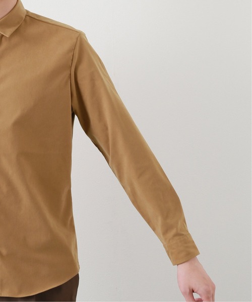 417 EDIFICE（フォーワンセブンエディフィス）の「Primeflex / プライムフレックス　レギュラーシャツ（シャツ/ブラウス・メンズ・ホワイト/グレー/タン・SMALL/MEDIUM/LARGE）」の14枚目の写真