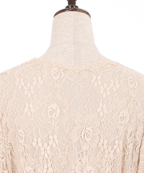 axes femme(アクシーズファム)の「花柄総レースガウン axes femme(アクシーズファム)の「花柄総レースガウン