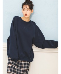 fifth calin | 刺繍ロゴスウェット(Tシャツ/カットソー)