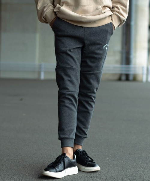 CONVERSE（コンバース）の「『CONVERSE/コンバース』ロゴプリント入りスウェットパンツ（スウェットパンツ・メンズ・グレー/チャコール/ブラック・L/XL/M）」の20枚目の写真