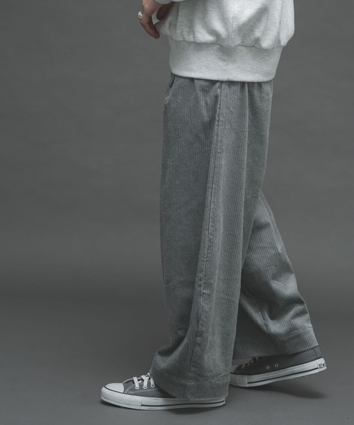 SENSE OF PLACE by URBAN RESEARCH（センスオブプレイスバイアーバンリサーチ）の「ヘビーコーデュロイワイドパンツ（その他パンツ・メンズ・ライトブルー/ブラック/ベージュ・MEDIUM/LARGE）」の20枚目の写真