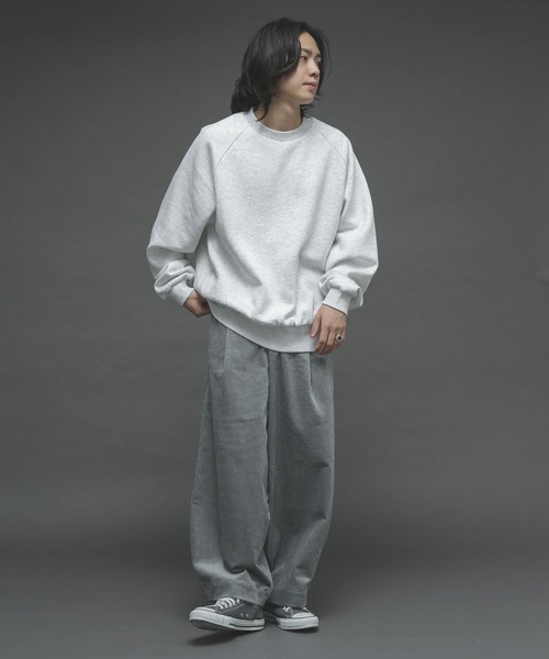 SENSE OF PLACE by URBAN RESEARCH（センスオブプレイスバイアーバンリサーチ）の「ヘビーコーデュロイワイドパンツ（その他パンツ・メンズ・ライトブルー/ブラック/ベージュ・MEDIUM/LARGE）」の9枚目の写真