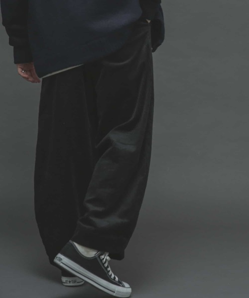 SENSE OF PLACE by URBAN RESEARCH（センスオブプレイスバイアーバンリサーチ）の「ヘビーコーデュロイワイドパンツ（その他パンツ・メンズ・ライトブルー/ブラック/ベージュ・MEDIUM/LARGE）」の18枚目の写真