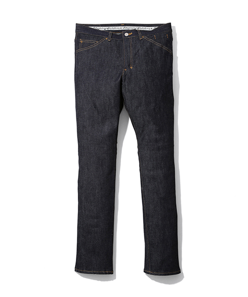 n(n) BY NUMBER (N)INE（エヌエヌバイナンバーナイン）の「テーパードパンツ＿ストレッチデニム(リジット)（デニムパンツ・メンズ・ブラック/ブルー/オフホワイト・3×30/2×32/5×30/3×32/4×32/2×30/5×32/4×30）」の3枚目の写真