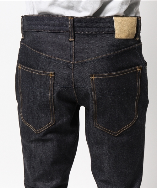 n(n) BY NUMBER (N)INE（エヌエヌバイナンバーナイン）の「テーパードパンツ＿ストレッチデニム(リジット)（デニムパンツ・メンズ・ブラック/ブルー/オフホワイト・3×30/2×32/5×30/3×32/4×32/2×30/5×32/4×30）」の10枚目の写真