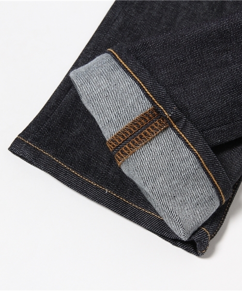 n(n) BY NUMBER (N)INE（エヌエヌバイナンバーナイン）の「テーパードパンツ＿ストレッチデニム(リジット)（デニムパンツ・メンズ・ブラック/ブルー/オフホワイト・3×30/2×32/5×30/3×32/4×32/2×30/5×32/4×30）」の5枚目の写真