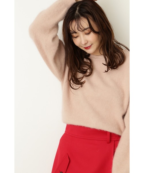 JILL STUART(ジルスチュアート)の「◆サラアンゴラニット(ニット/セーター・レディース・ピンク/ベージュ/イエロー・FREE)」の13枚目の写真