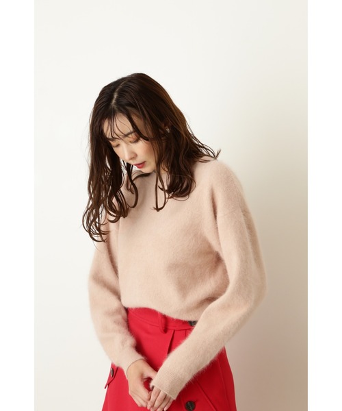 JILL STUART(ジルスチュアート)の「◆サラアンゴラニット(ニット/セーター・レディース・ピンク/ベージュ/イエロー・FREE)」の16枚目の写真