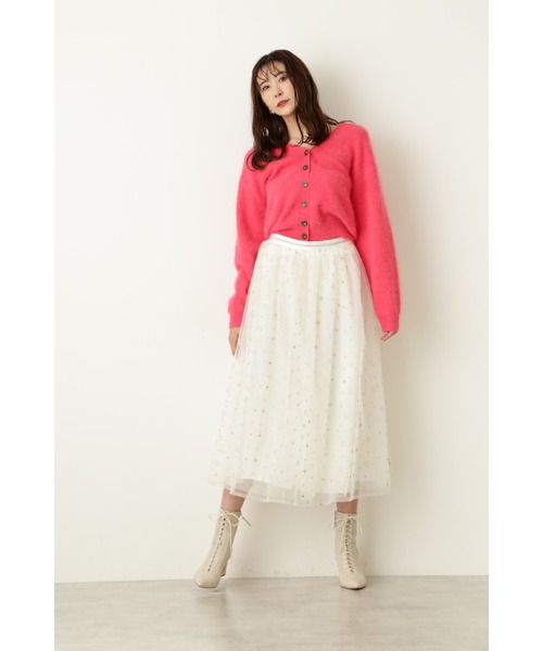 JILL STUART(ジルスチュアート)の「◆サラアンゴラニット(ニット/セーター・レディース・ピンク/ベージュ/イエロー・FREE)」の18枚目の写真