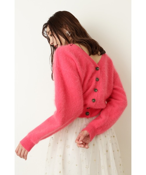 JILL STUART(ジルスチュアート)の「◆サラアンゴラニット(ニット/セーター・レディース・ピンク/ベージュ/イエロー・FREE)」の21枚目の写真