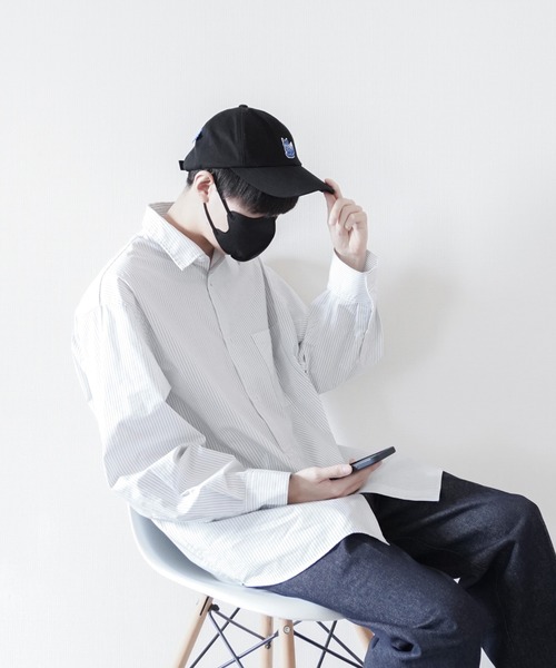 melt.（メルト）の「RELUX BASIC STRIPE SHIRT / リラックスベーシックストライプシャツ（シャツ/ブラウス・メンズ・ホワイト・SMALL/MEDIUM）」の16枚目の写真