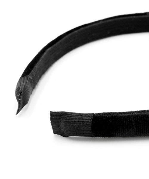 flower(フラワー)の「ベロアタイトヘアバンド(カチューシャ・レディース・ブラック/ピンク/ブラウン/ベージュ・FREE)」の16枚目の写真