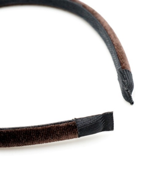 flower(フラワー)の「ベロアタイトヘアバンド(カチューシャ・レディース・ブラック/ピンク/ブラウン/ベージュ・FREE)」の18枚目の写真