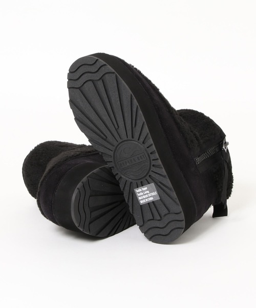 PIPING HOT FUTURE(パイピングホットフューチャー)の「SHORT BOOT WITH SIDE ZIP(ブーツ・レディース・ブラック・ 22/ 23/ 24/ 25/ 26)」の6枚目の写真