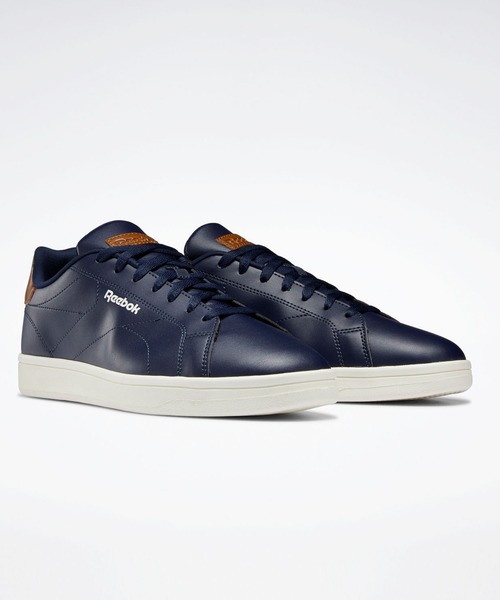 Reebok（リーボック）の「ロイヤル コンプリート クリーン 2 / ROYAL COMPLETE CLN2（スニーカー・メンズ・ネイビー×ホワイト・22.5cm/23.5cm/24.5cm/25.5cm/26.5cm/27.5cm/28.5cm/23.0cm/24.0cm/25.0cm/26.0cm/27.0cm/28.0cm/29.0cm/22.0cm）」の2枚目の写真