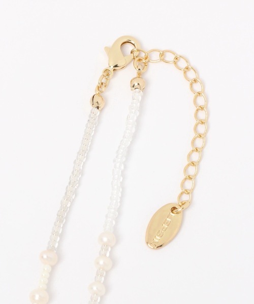 LEPSIM（レプシィム）の「淡水パールビーズネックレス　259306（ネックレス・レディース・ベージュ/アイボリー/マルチ・ONE SIZE）」の5枚目の写真