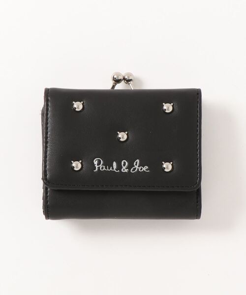 Paul Joe Accessoires ポール アンド ジョー アクセソワ キャットスタッズ がま口ミニウォレット 財布 Paul Joe Accessoires ポールアンドジョーアクセソワ のファッション通販 Zozotown