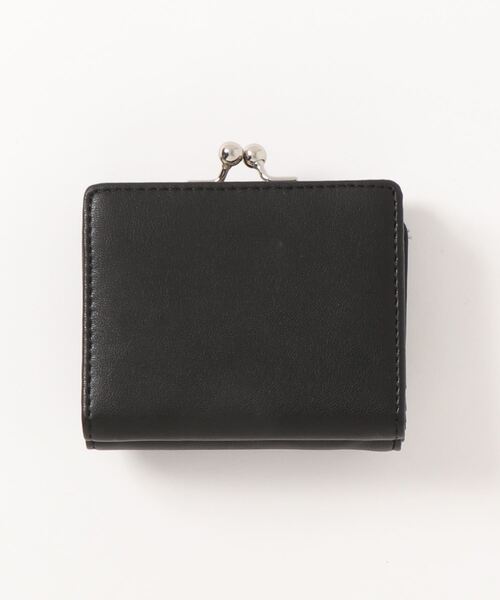 PAUL & JOE ACCESSOIRES(ポールアンドジョーアクセソワ)の「【PAUL & JOE ACCESSOIRES /ポール アンド ジョー アクセソワ 】 キャットスタッズ がま口ミニウォレット(財布・レディース・ブラック/ブルー/ミント・FREE)」の4枚目の写真