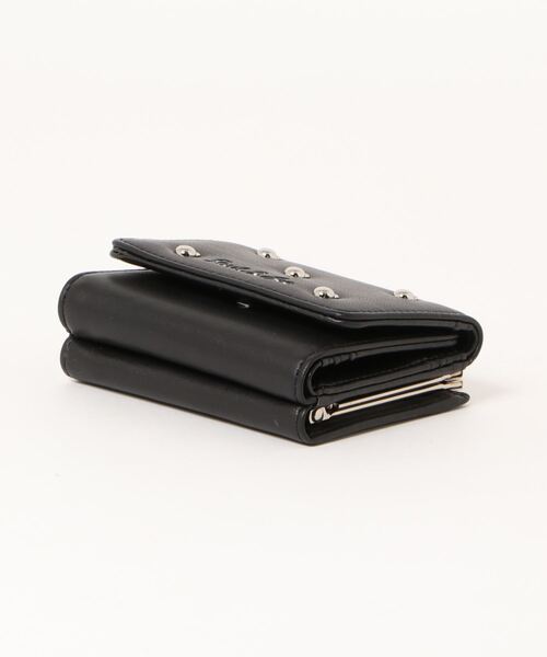 PAUL & JOE ACCESSOIRES(ポールアンドジョーアクセソワ)の「【PAUL & JOE ACCESSOIRES /ポール アンド ジョー アクセソワ 】 キャットスタッズ がま口ミニウォレット(財布・レディース・ブラック/ブルー/ミント・FREE)」の5枚目の写真